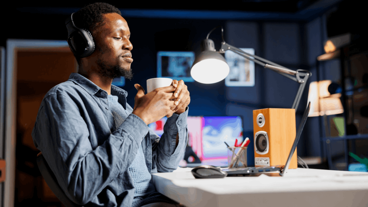 A professional using contractor SEO services to grow his business online